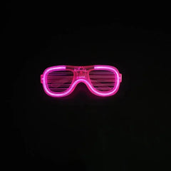 LED Glasses Light Up Glasses Shutter Shades Glow Sticks Glasses Led Party Sunglasses Adult Kids Birthday Neon Party Glow Toys